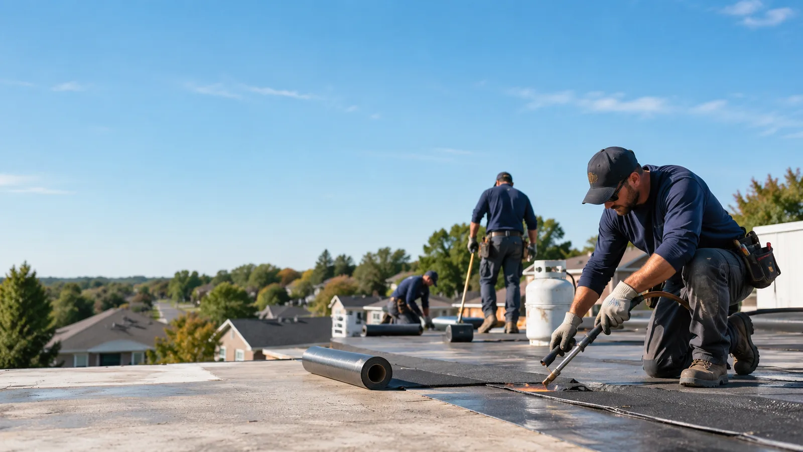 Flat Roof Leak Repair providers in Mullin, TX